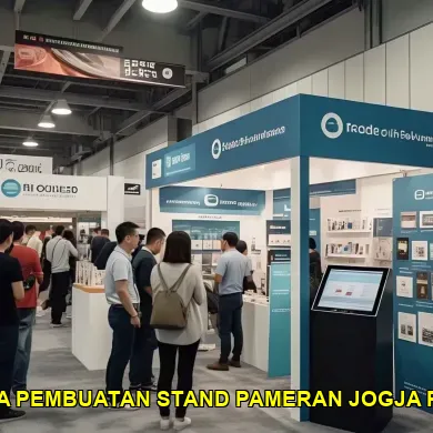 rincian biaya pembuatan stand pameran jogja profesional